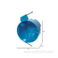 4" Ceiling Box PVC Round New Work With Nails round outlet box Blue B520AR-UPC electrical main switch box